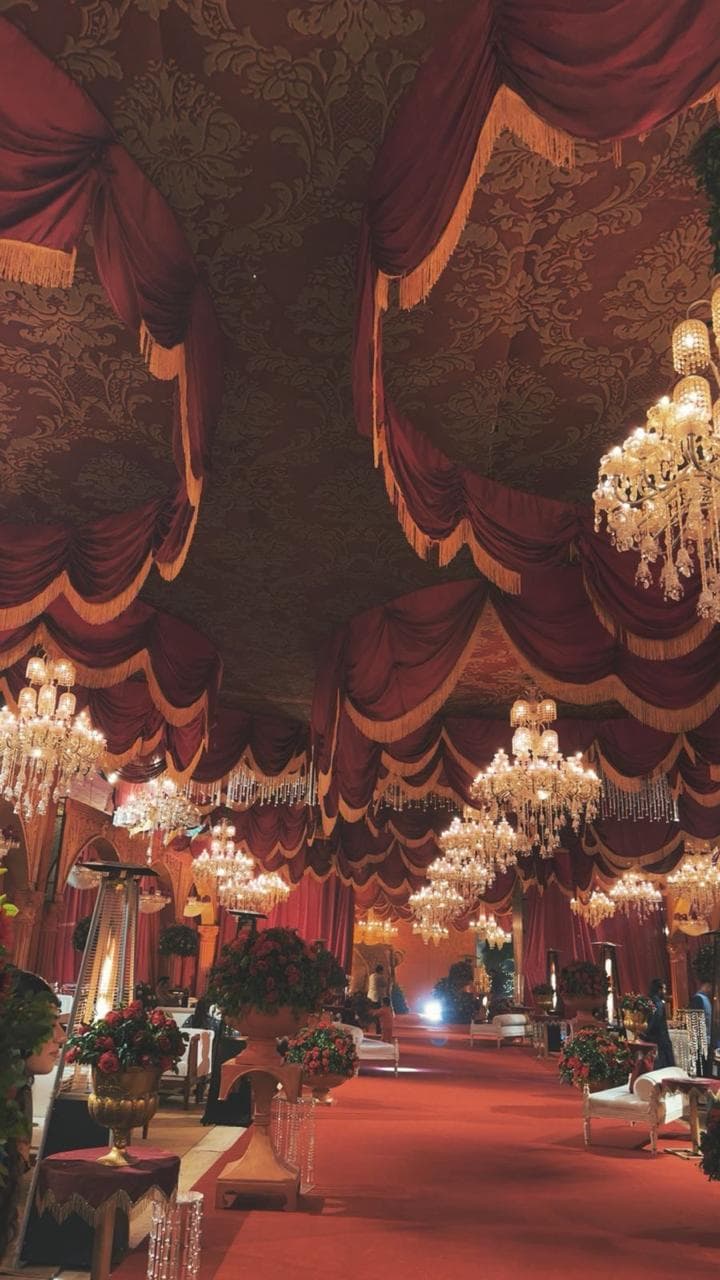 Desert Rose mehndi theme — H&K Events Lahore