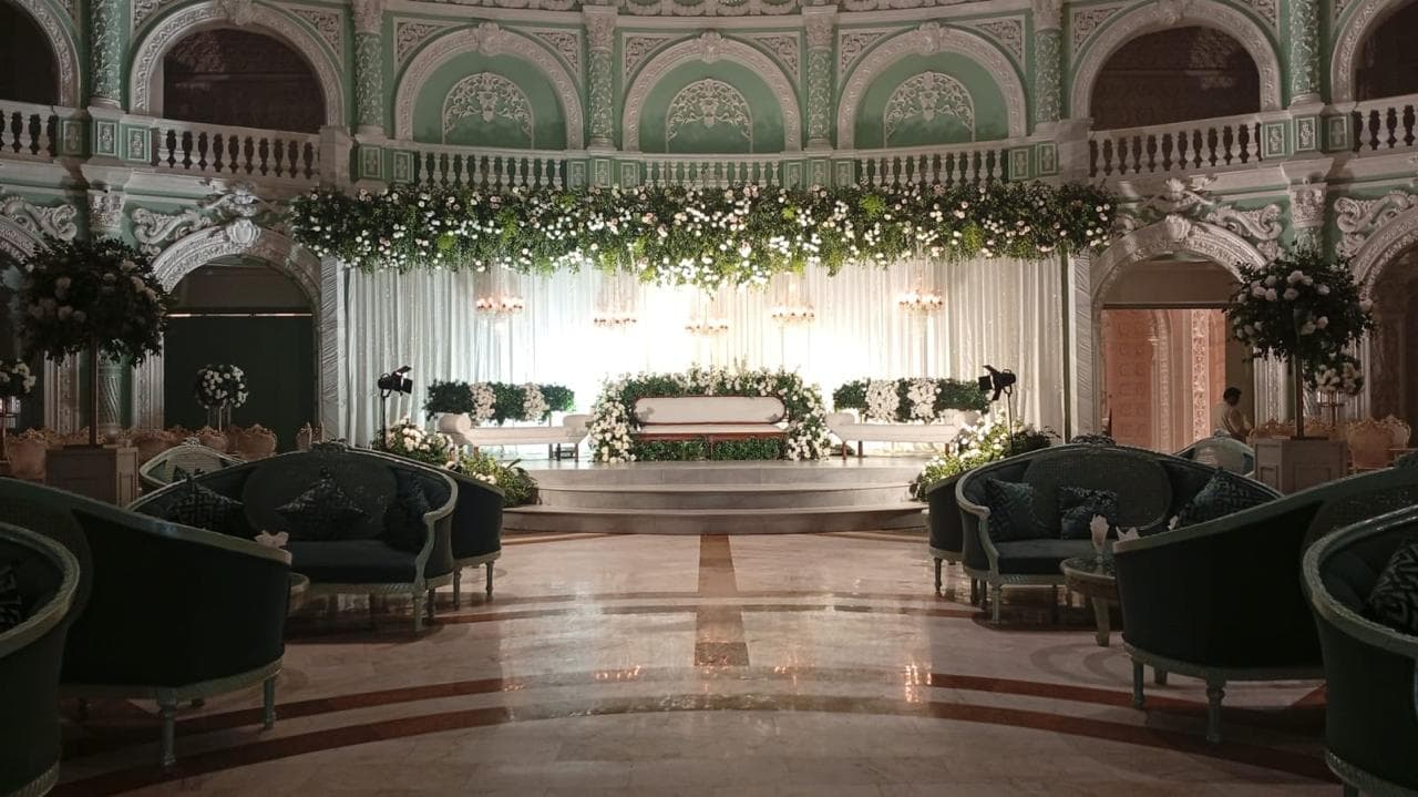 Large scale stage setup for public event by H&K Events