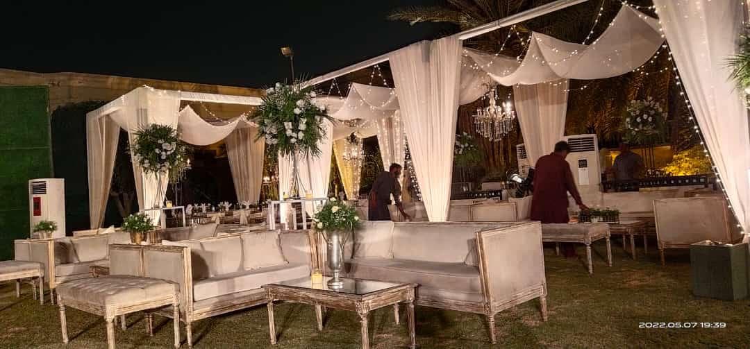 Event pavilion setup for official ceremony by H&K Organizers